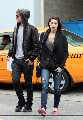  Xavier and Ashley Greene out on the town