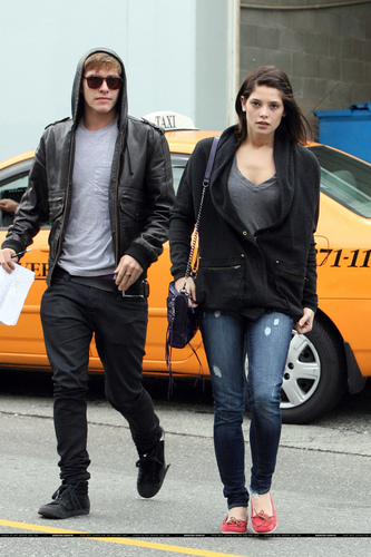  Xavier and Ashley Greene out on the town