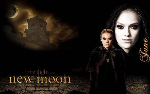  jane volturi - New Moon hình nền - I also changed her face expresion
