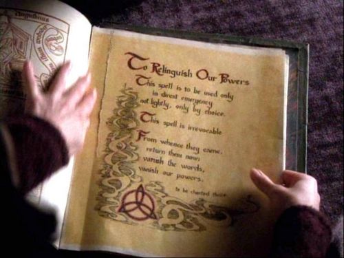  the book of shadows!