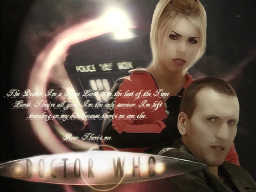  Doctor Who-Ninth Doctor & Rose