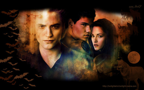  Edward, Bella and Jacob