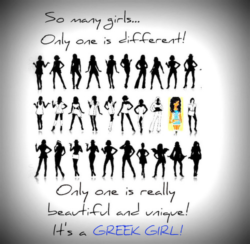  GREEK GIRL!