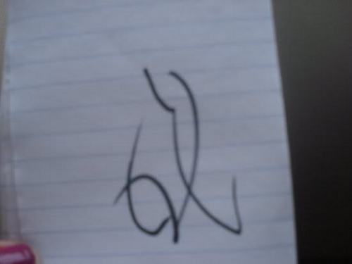  Jackson Rathbone's sign? lol, that's so not understandable! XD