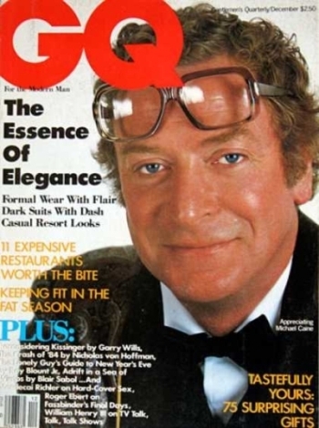  Michael Caine on Cover of GQ Magazine, 1983