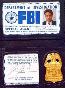  Mulders Badge & ID
