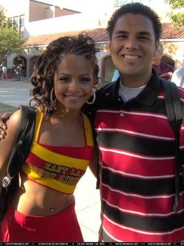  On the Set of 'Bring It On Fight To The Finish"