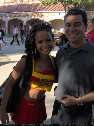  On the Set of 'Bring It On Fight To The Finish"