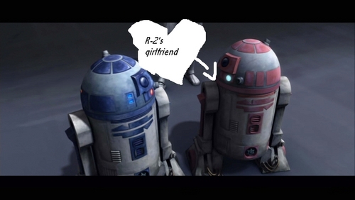 R-2-D-2 and his girlfriend