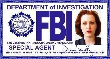  Scully's Badge And ID