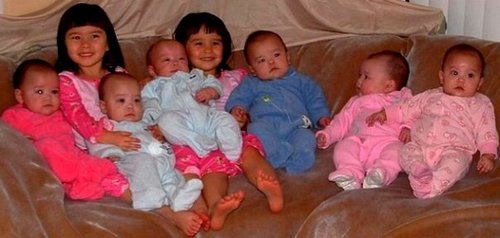  The twins and sextuplets