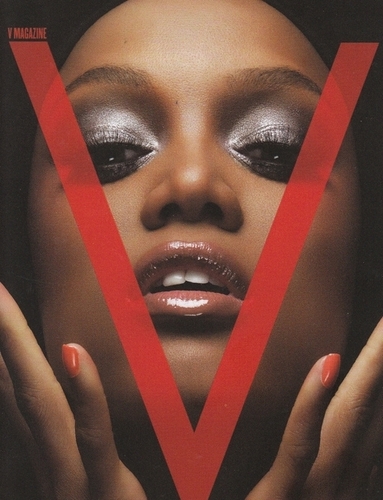 V magazine cover