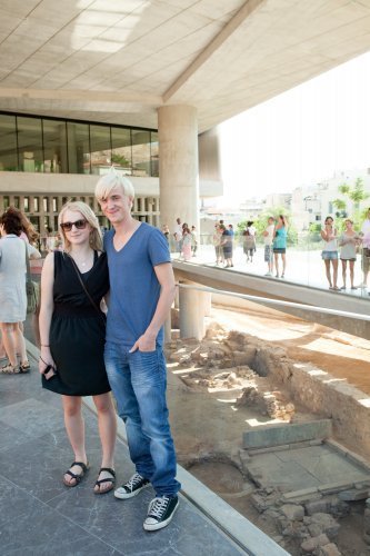  Visiting the akropolis Museum Candids: August 29th, 2009