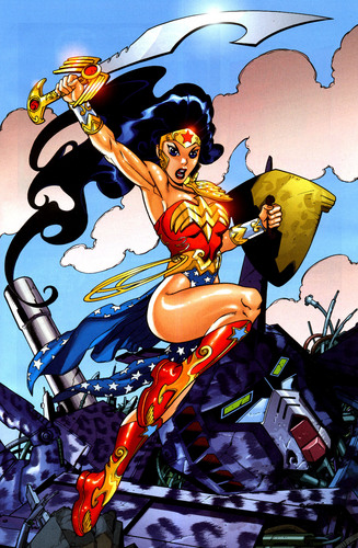  Wonder Woman "manga"