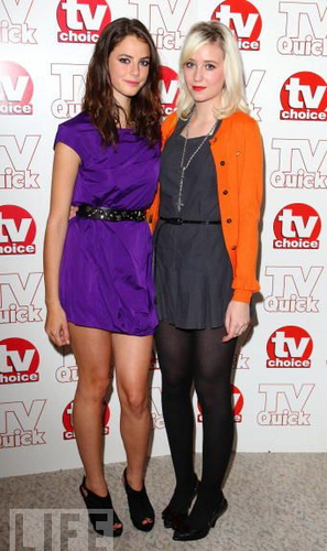  Kaya & Lily - TvChoice awards in London.