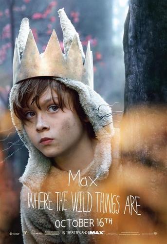  'Where The Wild Things Are' Movie Characte Poster ~ Max