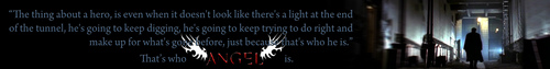  ángel Character Banner attempt with quote (no color bar)