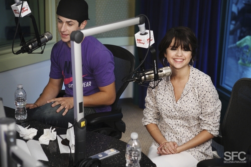  David & Selena Take Over Radio Disney