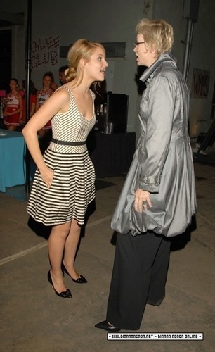  Dianna and Jane @ Glee Premiere Party (Sept 09)