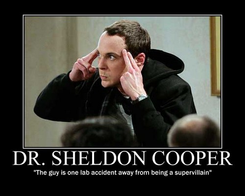 Dr. Sheldon Cooper - The Guy....