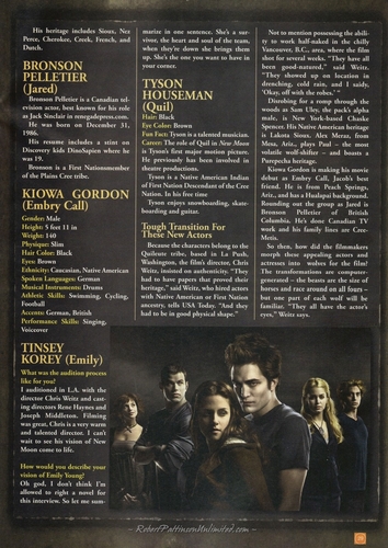  HQ Scans from Fantasy Film #7 - New Moon Collectors Edition