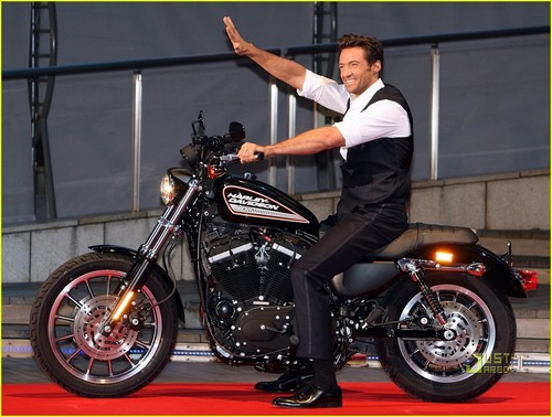  Hugh Jackman: Motorcycle Man