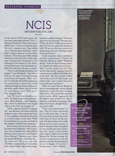  NCIS TV Guide Scans