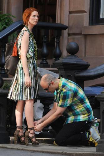  On the Set of SATC 2 6/9/09