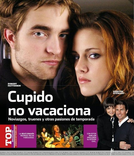  Robert & Kristen on hàng đầu, đầu trang Mag (September 09)