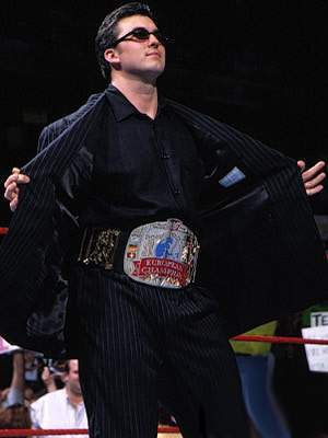  Shane McMahon european champion.