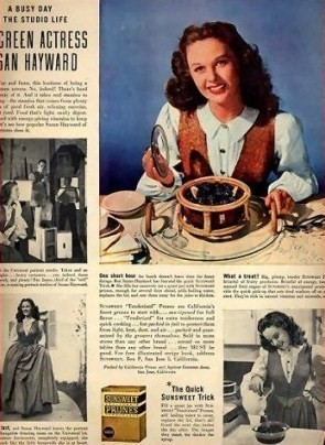  Susan Hayward Magazine Ads