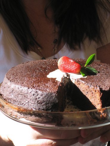  Cioccolato cake with no frosting