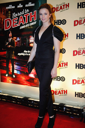  Amber @ HBO's Bored to Death Premiere