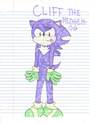  Cliff the hedgehog