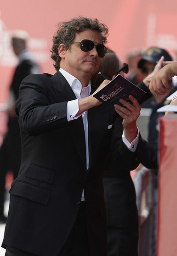  Colin Firth at 일 10 of 66th Venice Film Festival