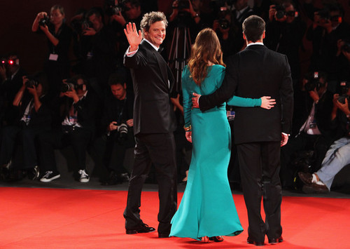  Colin Firth on the Red Carpet at 66th Venice Film Festival