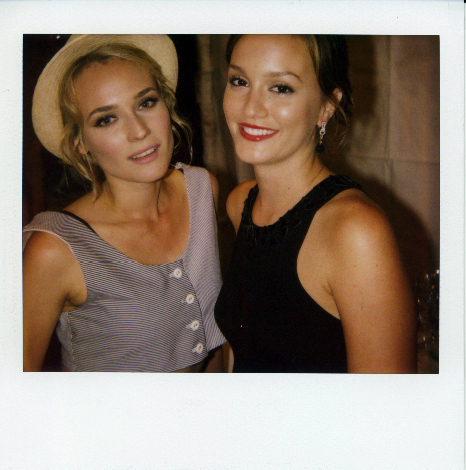 Diane Kruger with Leighton Meester