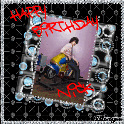  Happy Birthday Nick<3
