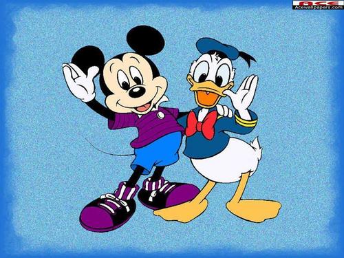 Mickey and Donald 