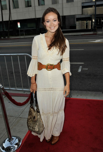 Olivia @ the Premiere of 'Capitalism: A Love Story' (15/09/09)