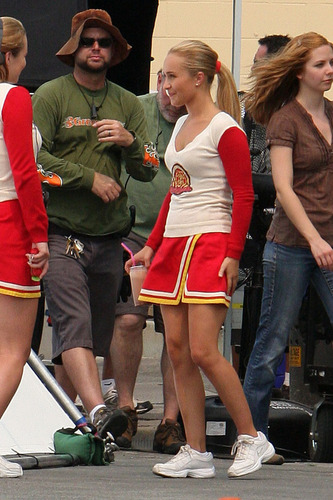  On the set of Герои in Los Angeles
