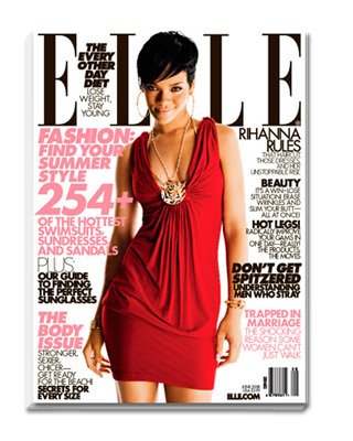  Rihanna in Elle Magazine