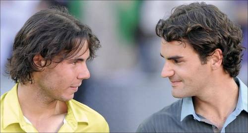  Roger Federer and Rafael Nadal