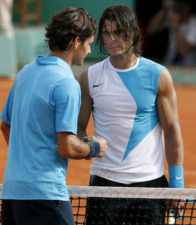  Roger Federer and Rafael Nadal