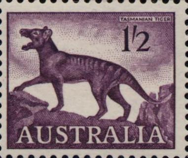  Thylacine on Stamp