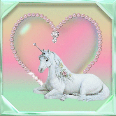  Unicorn and tim, trái tim