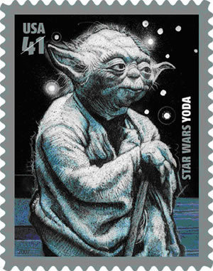Yoda stamp