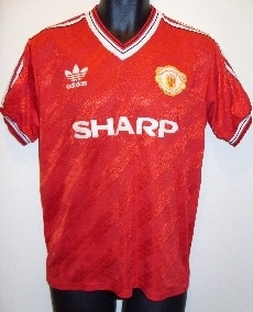  manchester United 1986 Football camisa, camiseta