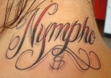  nympho tattoo