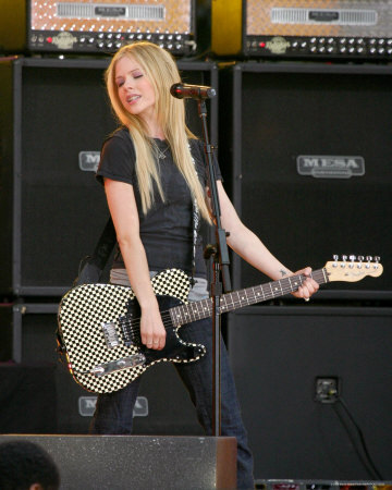  Avril on stage